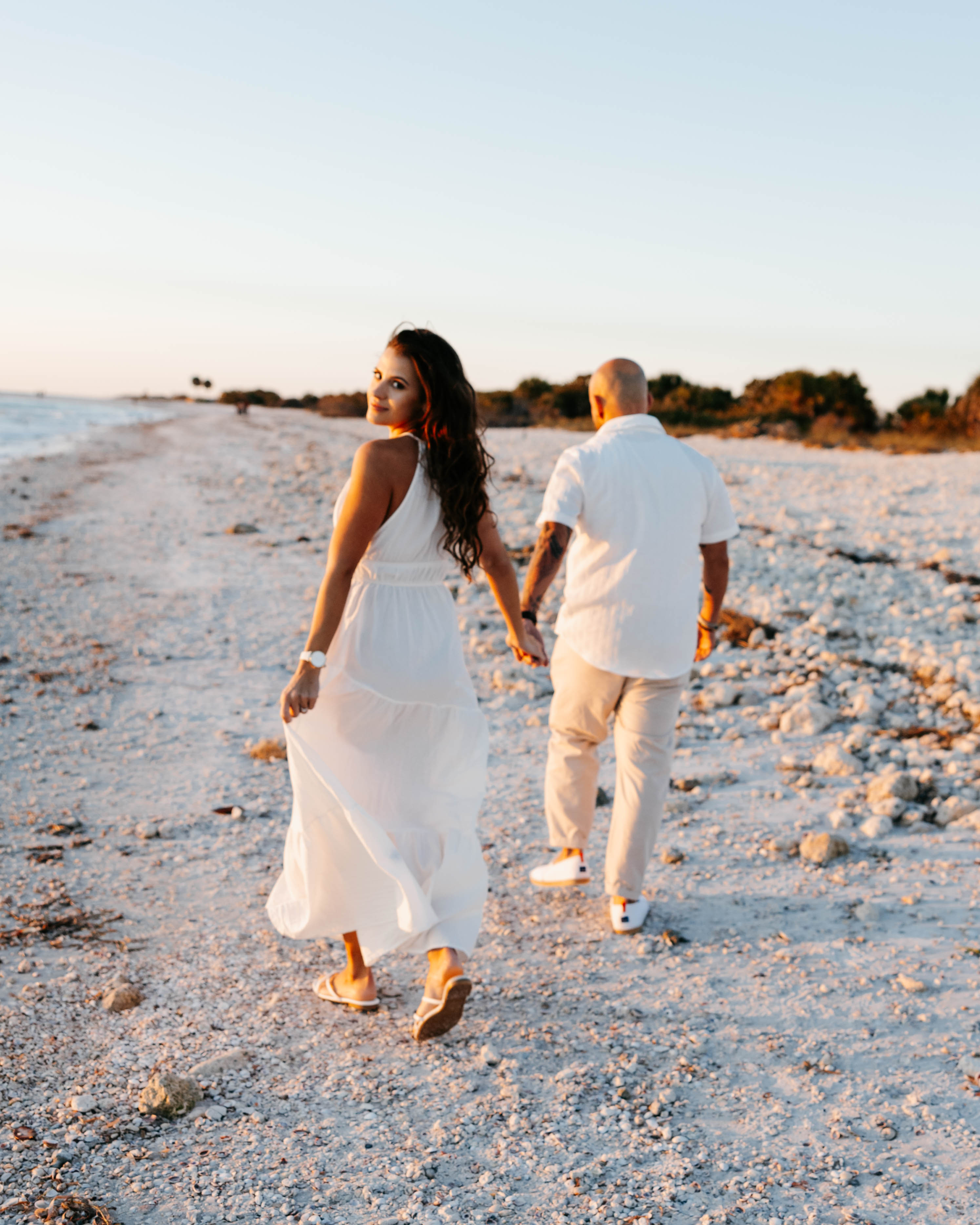 Couple's engagement photo
