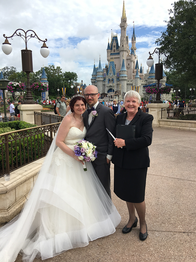 A magical Wedding at the Magic Kingdom!