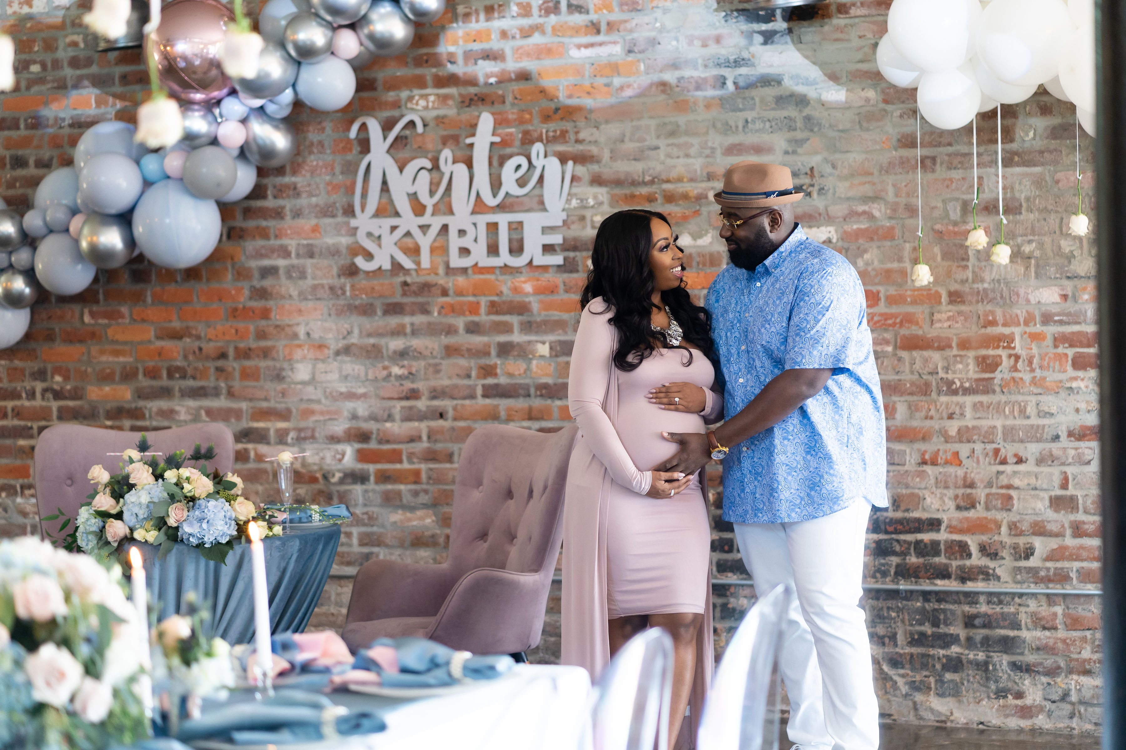 “On Cloud Blue” themed Baby Shower