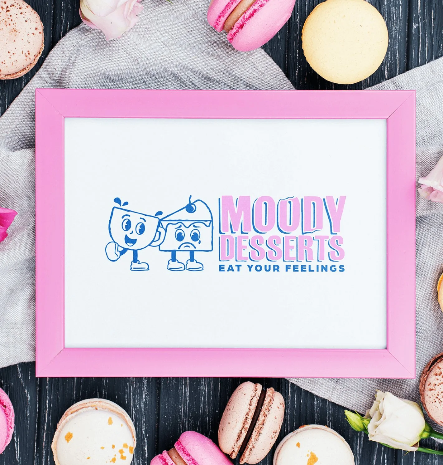 Interior of Moody Desserts bakery and cafe in Orlando
