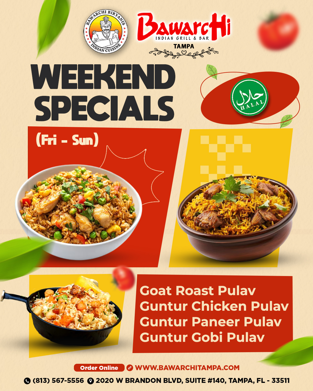 Weekend Specials