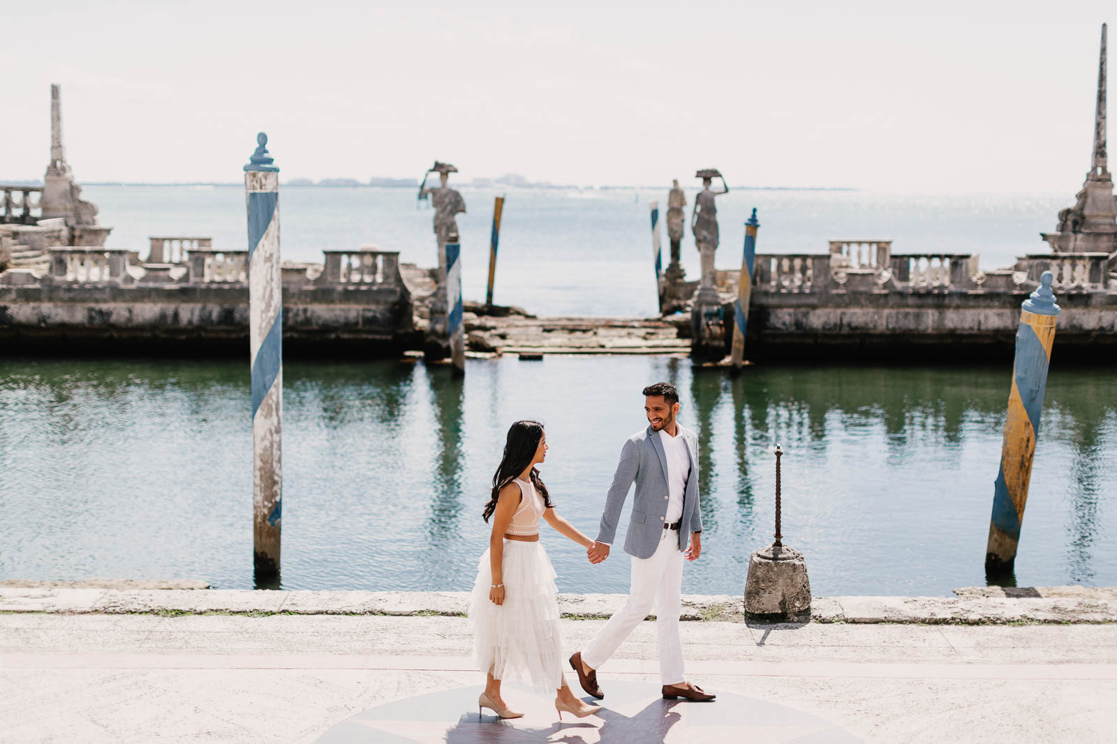 miami vizcaya wedding engagement photography