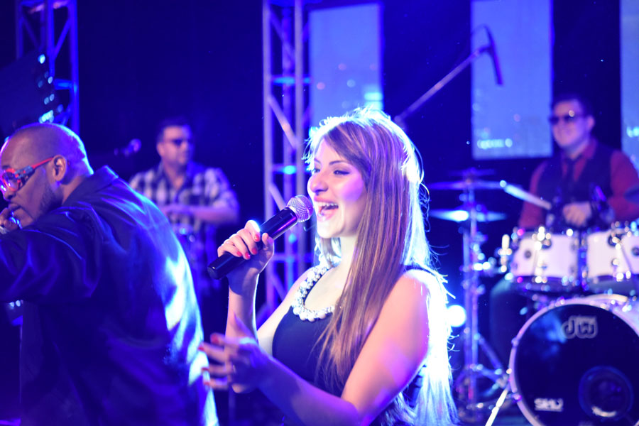 Live performance Miami band