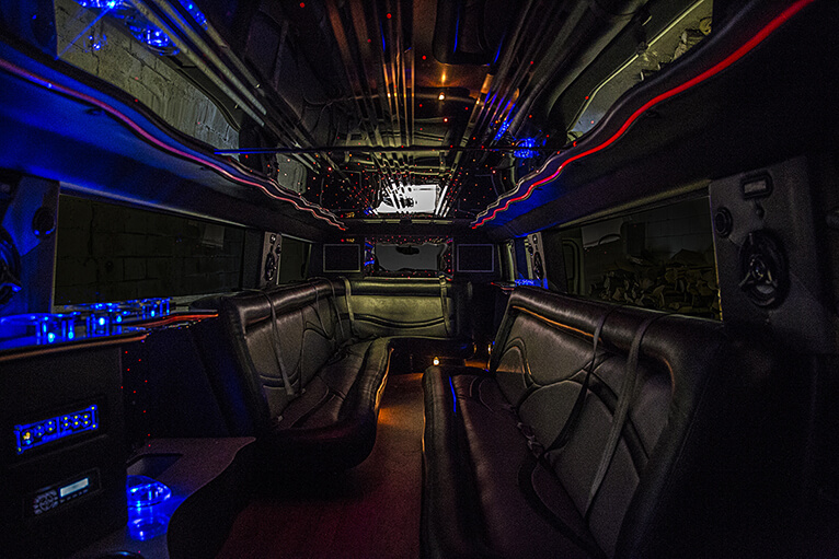 Hummer with deluxe seating