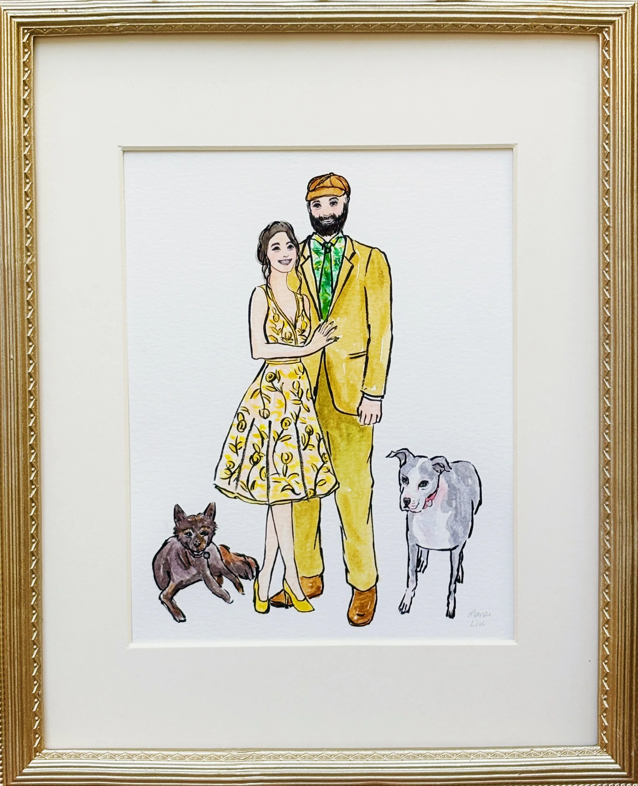 Wedding Painting by Manzi photo 3