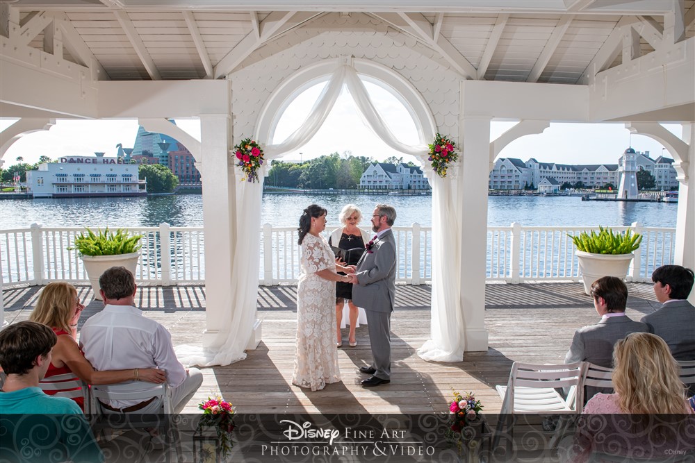 Seabreeze Point Wedding at Disney's Boardwalk Resort