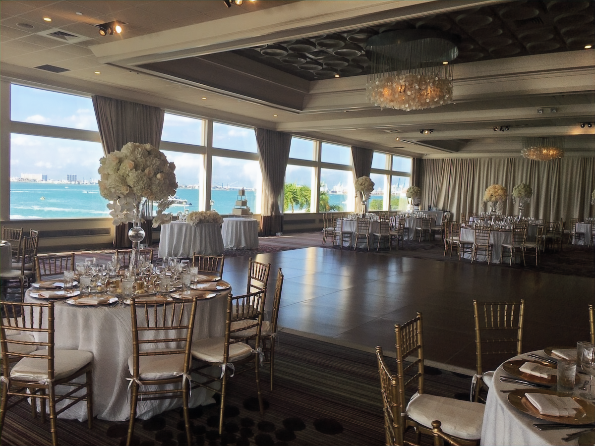 The Rusty pelican Miami ballroom and dance floor