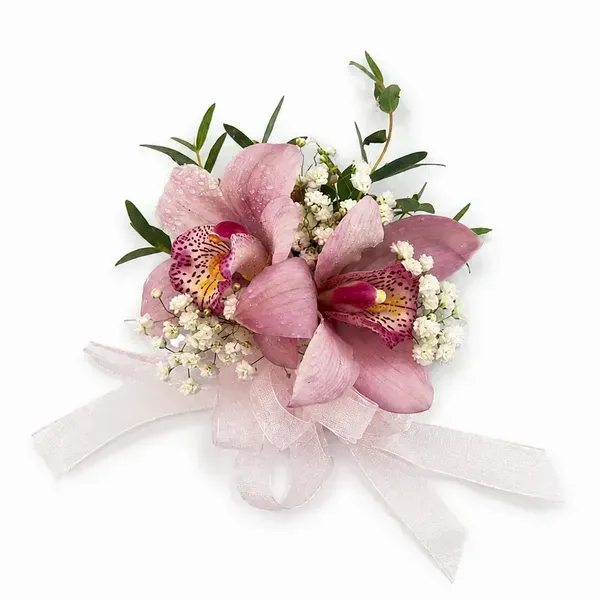 Pink Orchid Corsage
