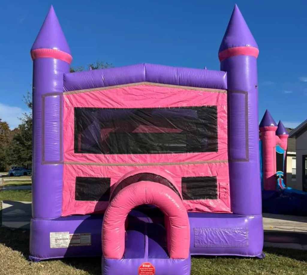 Photos of bounce house and water slide rentals in Kissimmee, Florida