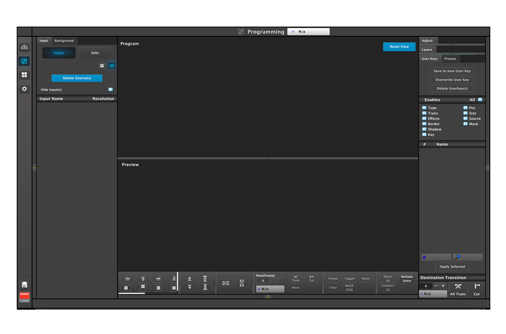 Barco E2 Eventmaster Screenshot 1