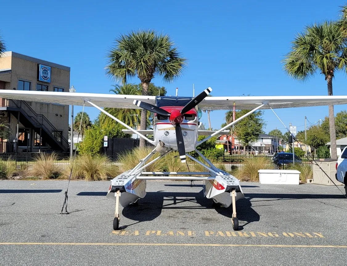 Sea plane at Puddle Jumpers
