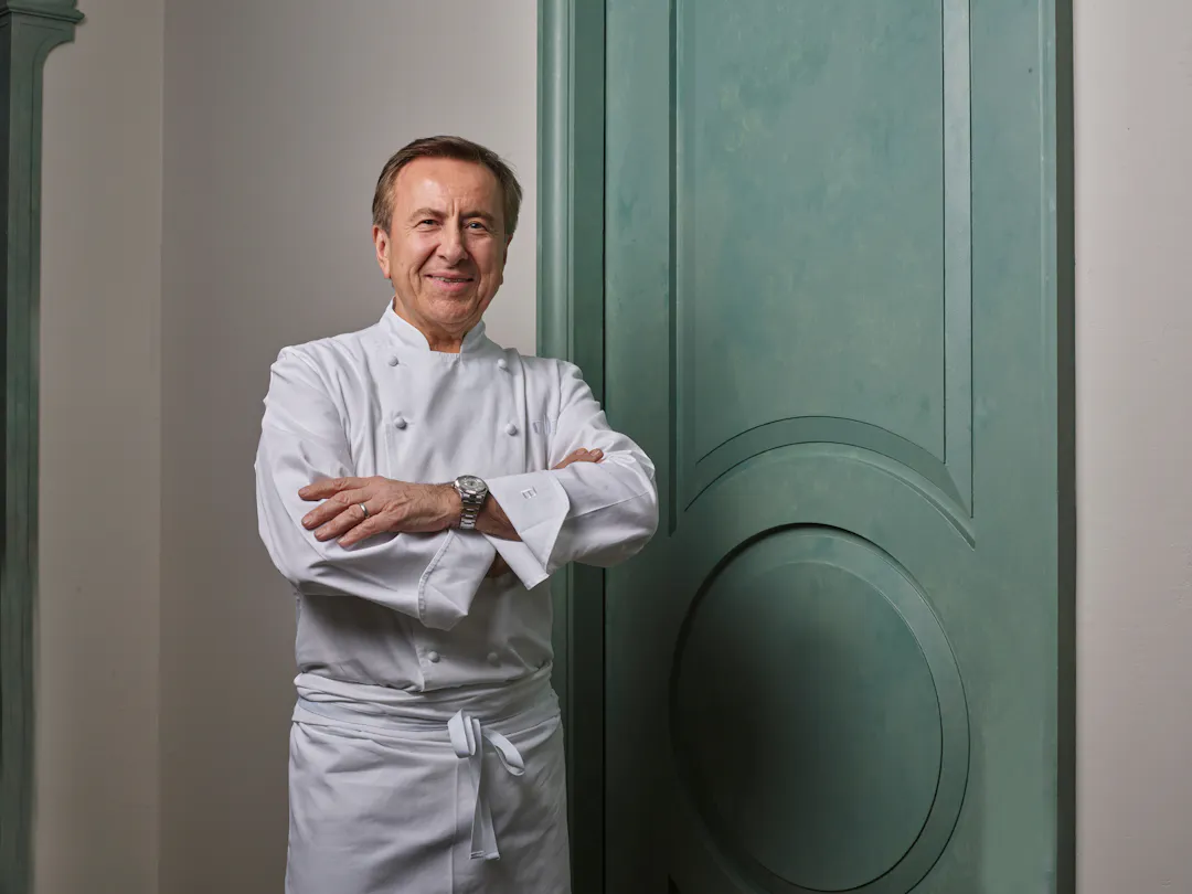 Chef Daniel Boulud at Café Boulud at Maison Barnes New York