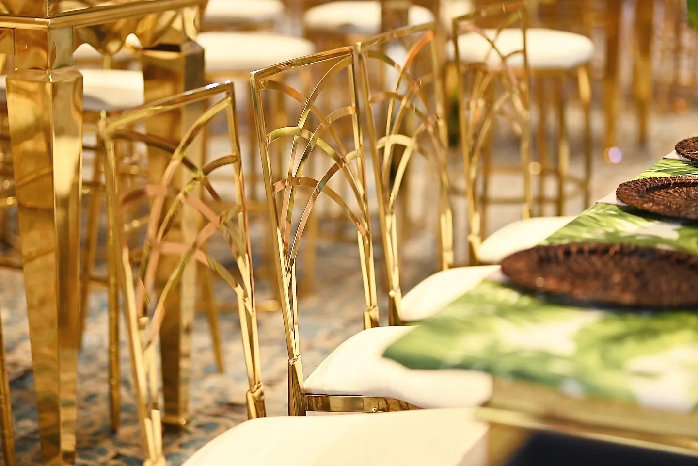 elegant wedding chairs miami